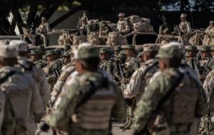 Marinos y militares de EU ingresarán a México en marzo para adiestrar a las Fuerzas Armadas