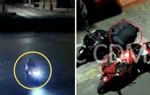 Roban motocicleta y los detienen en minutos | VIDEO