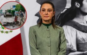 El pueblo reconoce a las fuerzas armadas por su apoyo en desastres naturales, dice Claudia Sheinbaum