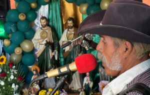 Piden campesinos veracruzanos milagro a San Judas Tadeo