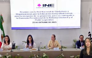 Red Cívica entrega al INE propuestas encaminadas a la Reforma Electoral